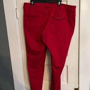 Red skinny Jeans